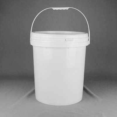 Bahan PP/HDPE Ember Kimia Dengan Tutup Dan Pencetakan Transfer Panas