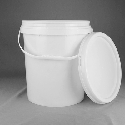 Bahan PP/HDPE Ember Kimia Dengan Tutup Dan Pencetakan Transfer Panas