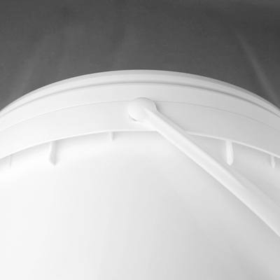 Snap On Lid Stackable Putih 5 galon ember plastik dengan gasket untuk penyimpanan serbaguna