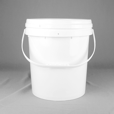 Ember plastik atau logam 20 liter yang dapat ditumpuk dengan tutup tahan UV