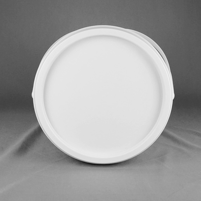 Snap On Lid Stackable Putih 5 galon ember plastik dengan gasket untuk penyimpanan serbaguna