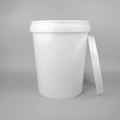 Ember Cat Plastik Polypropylene 4 Galon Putih Dengan Tutup
