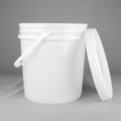 4.5 Galon Bulat Ember Plastik Ember Plastik Putih Dengan Sertifikasi ISO9001