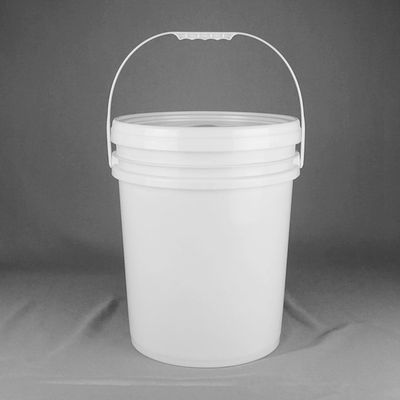 HDPE Lubricant Bucket Kelas Industri Putih PP 20L Kapasitas