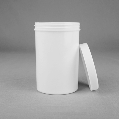 500ml botol kemasan plastik bubuk kimia dengan tutup