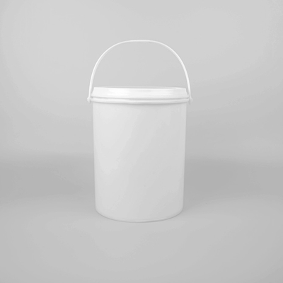 Bucket cat plastik yang kokoh dengan penutup tahan UV