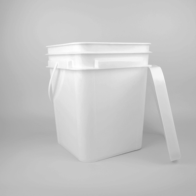 Bak plastik persegi tahan kimia dengan IML / transfer termal / pencetakan layar