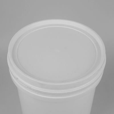 Ember Plastik Putih 20Liter 5 Galon Berbentuk Bulat Dengan Tutup Snap On