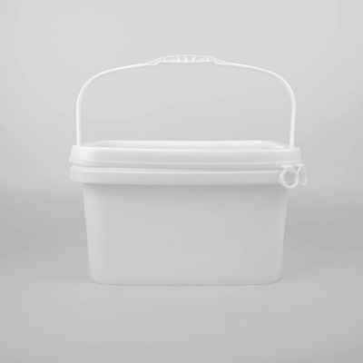 25 * 17 * 15.8cm Ember Plastik Persegi Food Grade Jelas Dengan Persetujuan SGS