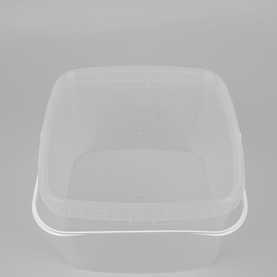Bahan PP Ember Plastik Transparan BPA ISO9001 Gratis Untuk Air