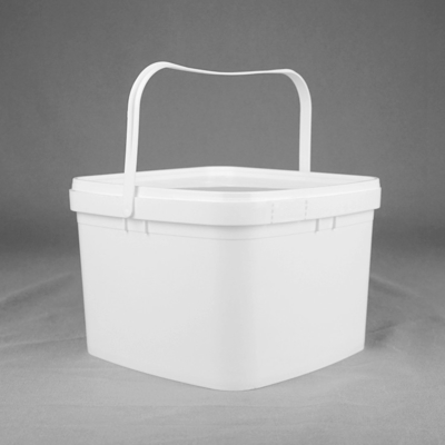 3 Liter Ember Plastik Bening Dengan Lids Square OEM ODM Service