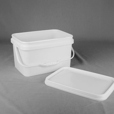 ISO9001 10L Ember Plastik Persegi Ember Plastik Persegi Untuk Kue Pernikahan
