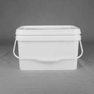 ISO9001 10L Ember Plastik Persegi Ember Plastik Persegi Untuk Kue Pernikahan