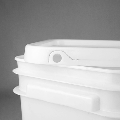 Bakul plastik persegi tahan lama dengan ketahanan dampak dan berbagai pilihan pencetakan