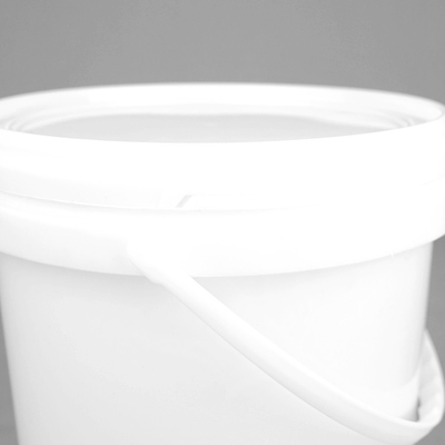 Ember Cat Plastik Disesuaikan 5L / Liter PP Pail White Round Plastic Barrel
