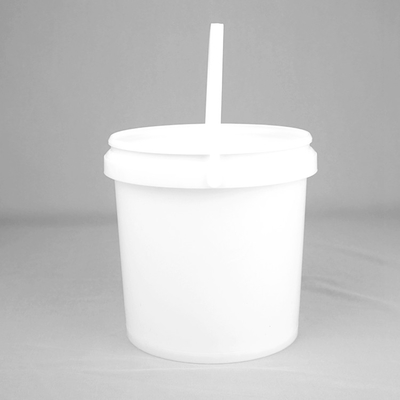 Ember Cat Plastik Disesuaikan 5L / Liter PP Pail White Round Plastic Barrel