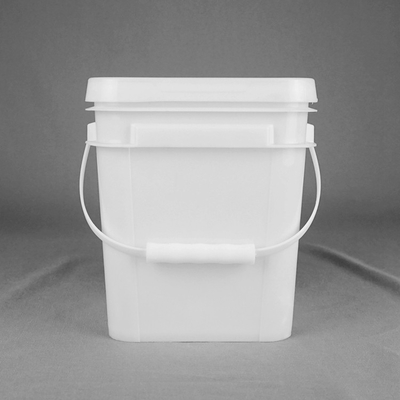 Perpindahan Panas Ember Plastik Persegi Panjang 5 Liter Putih