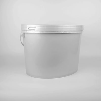Persetujuan FDA 20 Liter Food Grade PP Oval Plastic Bucket Untuk Cat