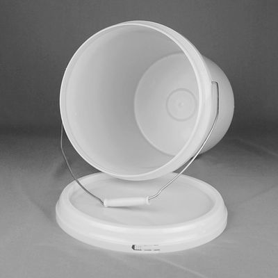 Cat 5 Galon Bulat Ember Plastik Ember Plastik Putih Untuk Pelapisan