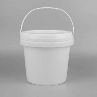 5L PP Polypropylene Bulat Ember Kimia Kecil Dengan Pegangan