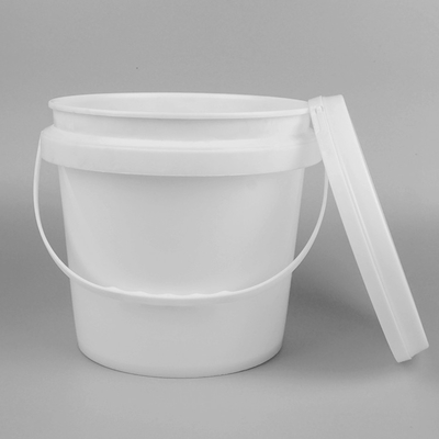 5L PP Polypropylene Bulat Ember Kimia Kecil Dengan Pegangan