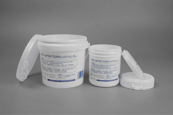 33oz 1L Food Grade Plastic Bucket Plastic Paint Pail Warna Putih
