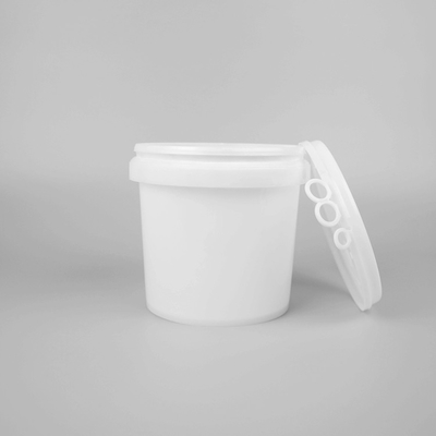 1L Polypropylene Bucket Ember Makanan Plastik Dengan Tutup Bukti Bocor