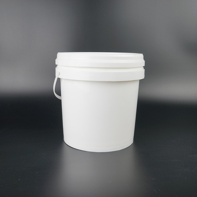 PP/HDPE Plastic Food Bucket Handle Tersedia Putih dengan Tutup